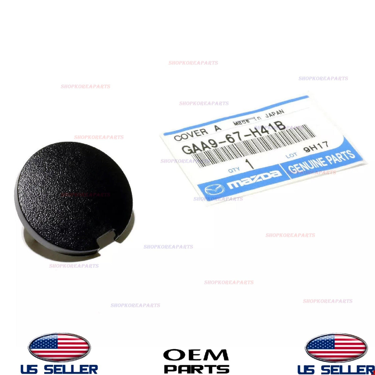 GENUINE Push Start Button Ignition Switch Cover 2009-2013 Mazda 6 GAA9-67-H41B