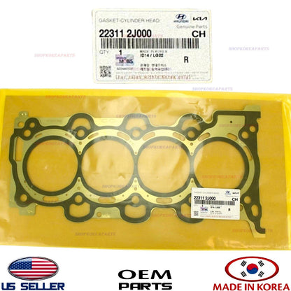 GENUINE 2.0L Cylinder Head Gasket 2020-2026 Elantra Kona Sonata Hybrid Kia K4