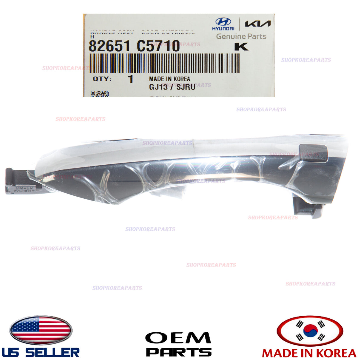 GENUINE Front Door Outside Handle Chrome LEFT Driver Side OEM KIA SORENTO 16-20