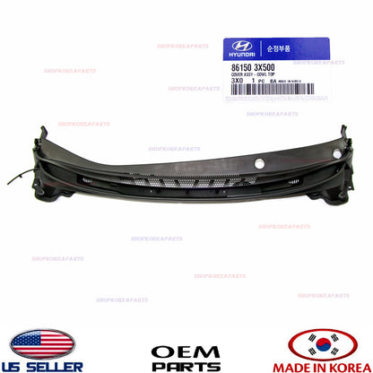 GENUINE Cowl Top Panel Vent Windshield Wiper Motor Cover OEM Elantra 2014-2016