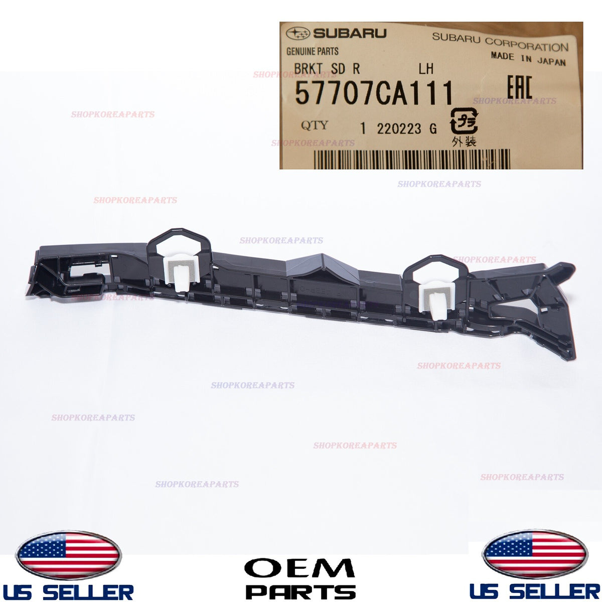 GENUINE Rear Bumper Mounting Bracket LEFT Driver Side OEM Subaru BRZ 2013-2020