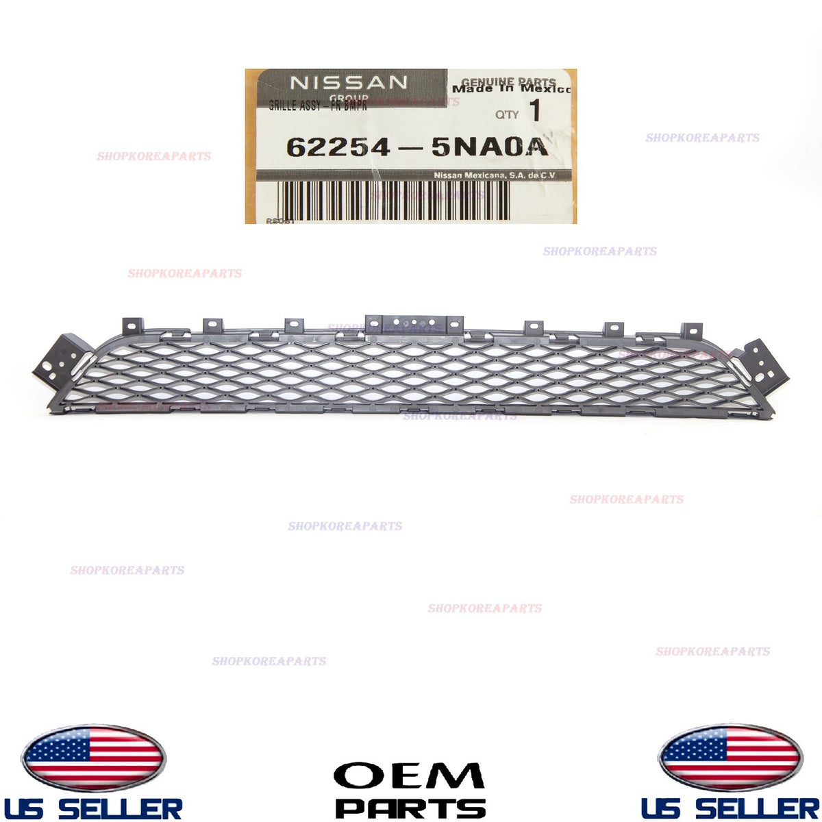 GENUINE Front Bumper Lower Grille ⭐OEM⭐ Infiniti QX50 2019-2020 62254-5NA0A