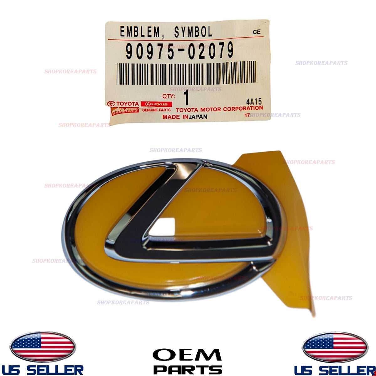 GENUINE Rear Emblem Logo Symbol ⭐OEM⭐ Lexus *See Compatibility 90975-02079