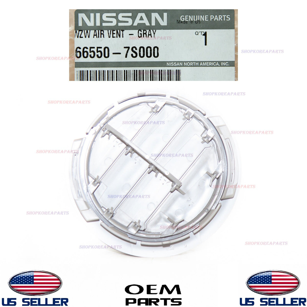 GENUINE Interior Roof Ventilation Grille NISSAN ARMADA 04-12 INFINITI QX56 04-10