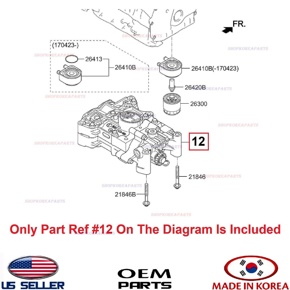 GENUINE Engine Balance Shaft Oil Pump ⭐ HYUNDAI KIA 2.0 Turbo *See compatibility