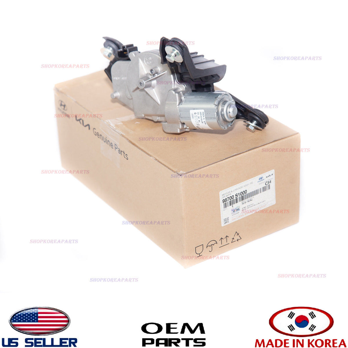 GENUINE Rear Windshield Wiper Motor ⭐OEM⭐ Hyundai Santa Fe 2019-2023