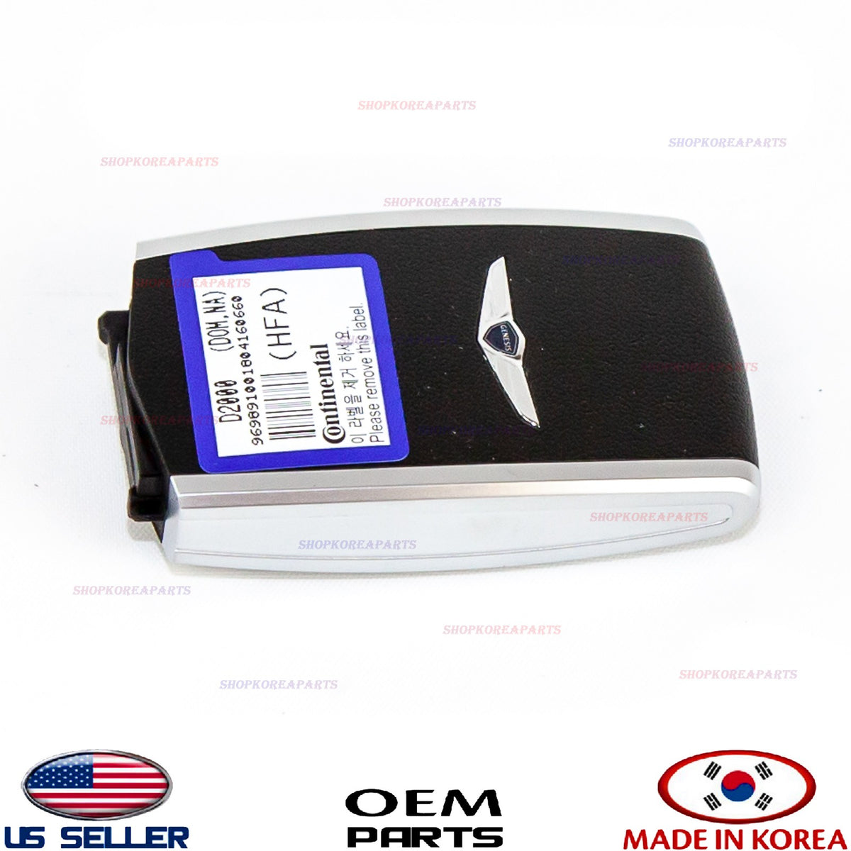 1pcs GENUINE Smart Key Fob w/o Emergency Key Blank 2018-2020 Genesis G80