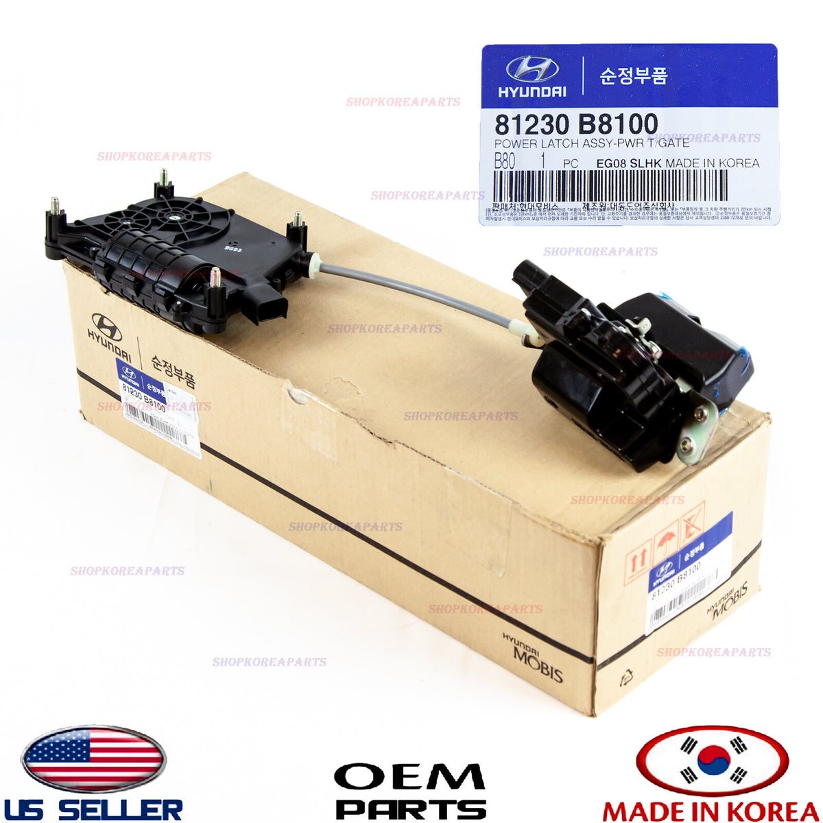GENUINE Rear Trunk Tailgate Power Lock Latch Actuator OEM Sorento Santa Fe XL
