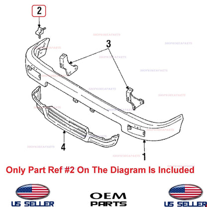 GENUINE OEM Front Bumper Side Mounting Bracket 1989-1995 Toyota *See List