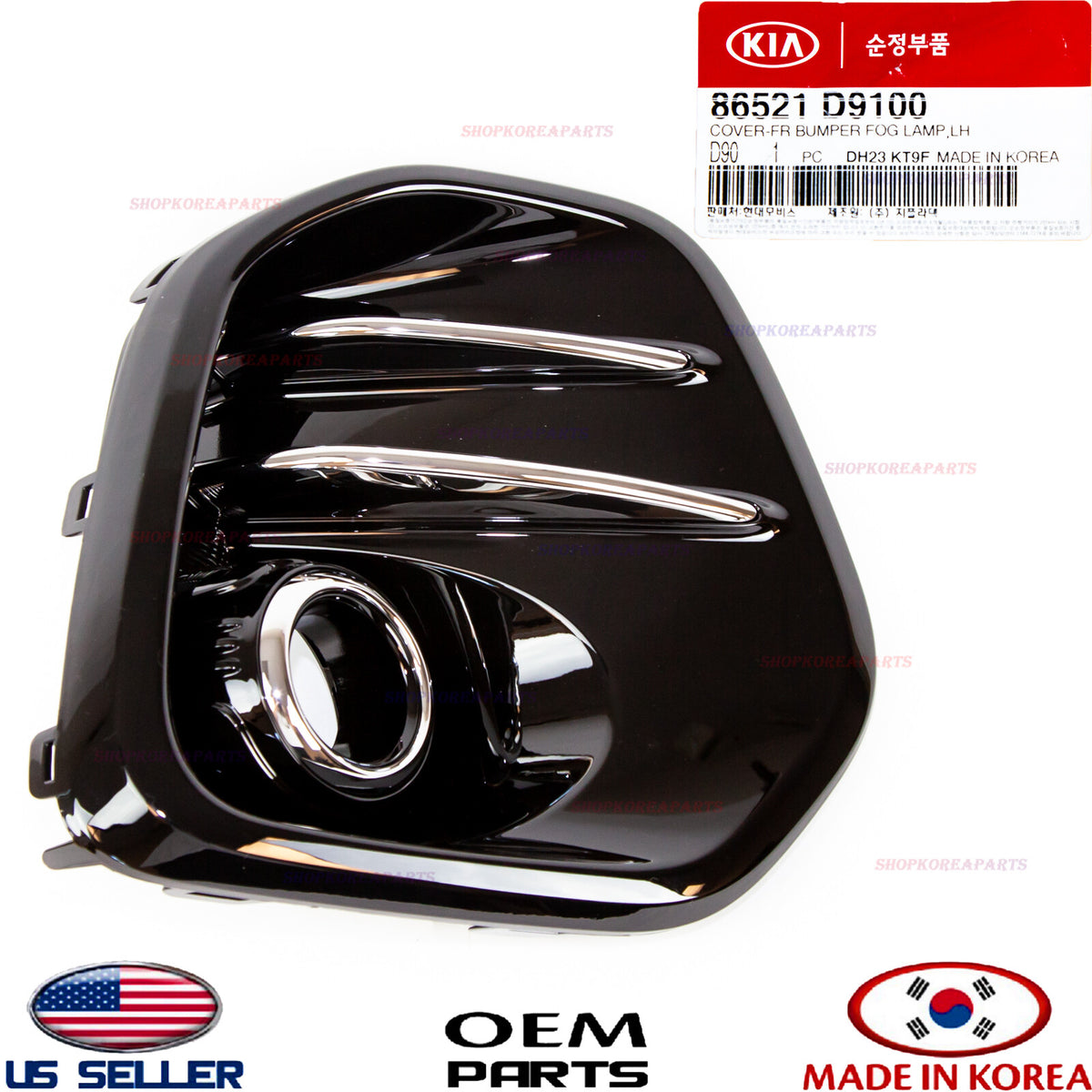 GENUINE Front Bumper Fog Lamp Cap Cover LEFT Driver Side OEM SPORTAGE 2017-2019