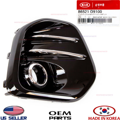 GENUINE Front Bumper Fog Lamp Cap Cover LEFT Driver Side OEM SPORTAGE 2017-2019