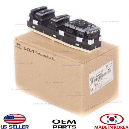 GENUINE Front Left Door Window Main Switch Assy ⭐OEM⭐ Kia Carnival 2022-2025