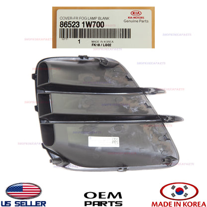 GENUINE Front Bumper Fog Lamp Cap Cover Driver Side OEM KIA RIO Hatchback 16-17