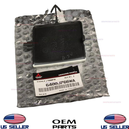 Front Bumper Tow Eye Hook Cap Cover WHITE ⭐OEM⭐ Mirage & Mirage G4 2021-2024