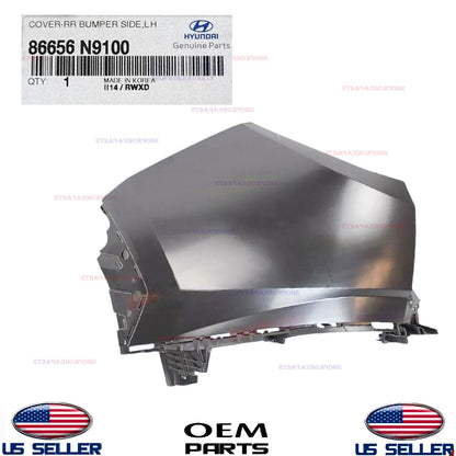 GENUINE OEM Rear Bumper Cover Left Driver Side 2022-2025 Hyundai Tucson 1.6L
