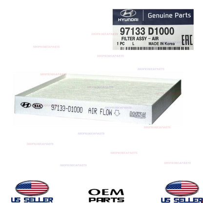 GENUINE Cabin Air Filter 2016-2018 Hyundai Tucson 97133-D1000