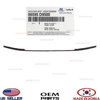 GENUINE Front Bumper Center Molding Trim OEM Kia Sportage 2020-2022 86595D9500