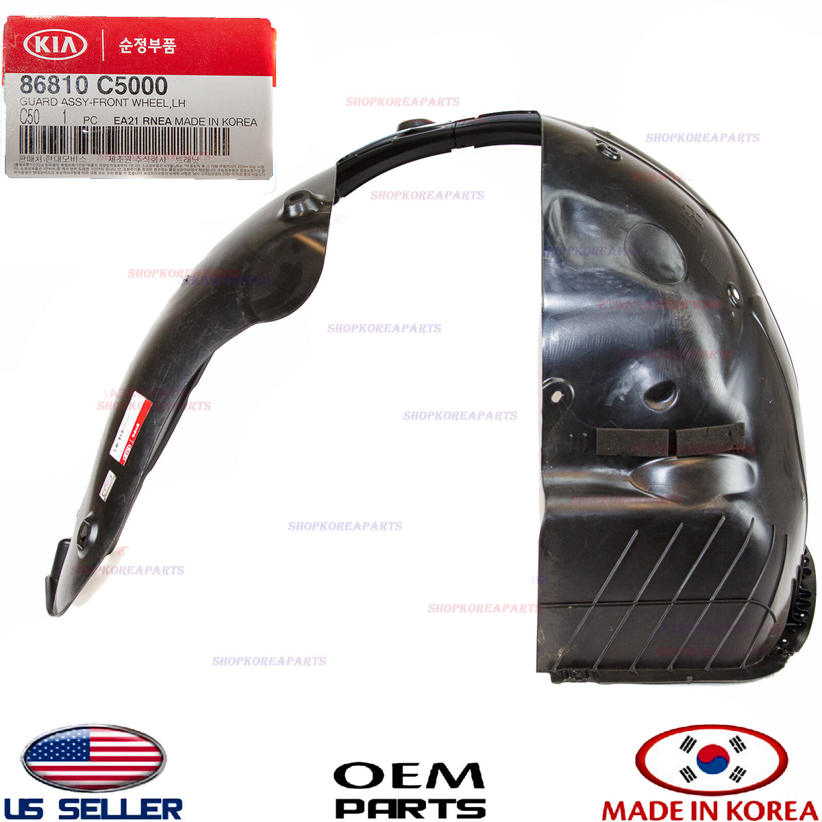 GENUINE Fender Liner Front LEFT Driver Side ⭐OEM⭐ KIA SORENTO 2016-2018