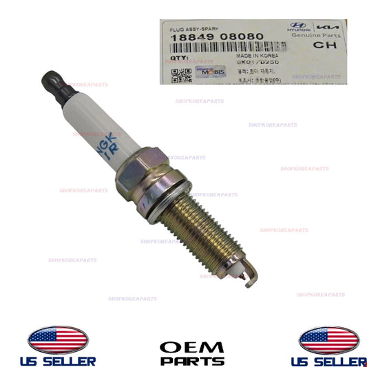 1pcs GENUINE OEM Iridium Spark Plug 2016-2024 Kia Hyundai 1.6L Turbo *See List
