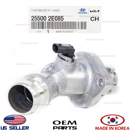 GENUINE OEM Engine Coolant Thermostat Housing HYUNDAI KIA 2.0L See compatibility