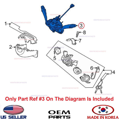 GENUINE Steering Column Combination Switch Multifunction ⭐ GV70 Sport 2022-2026