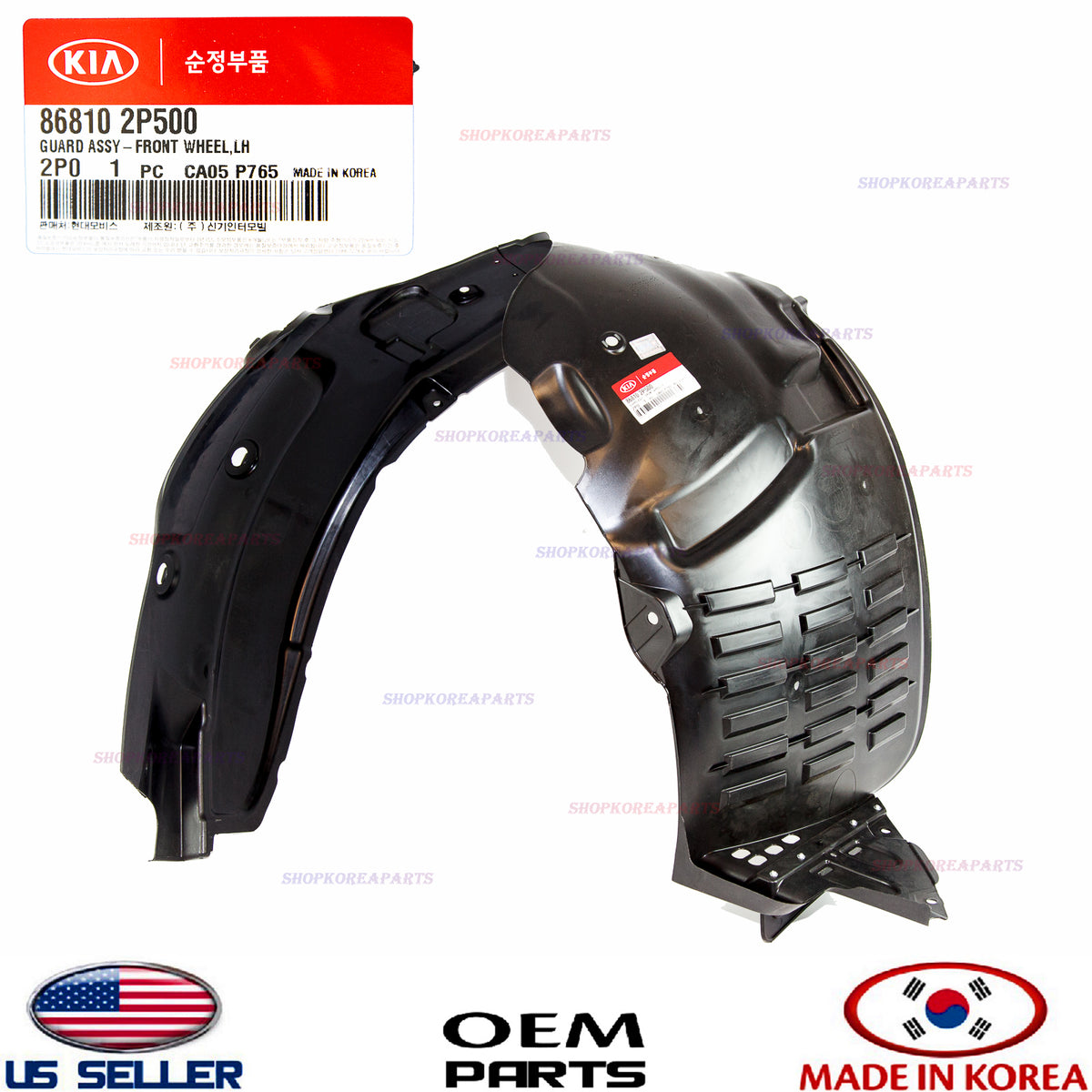 GENUINE Fender Liner Front LEFT Driver Side ⭐OEM⭐ KIA SORENTO 2014-2015