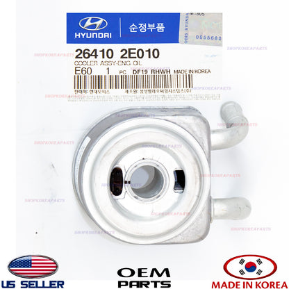 COOLER ENGINE OIL GENUINE! SONATA HYBRID 16-19 OPTIMA HYBRID 17-19 264102E010