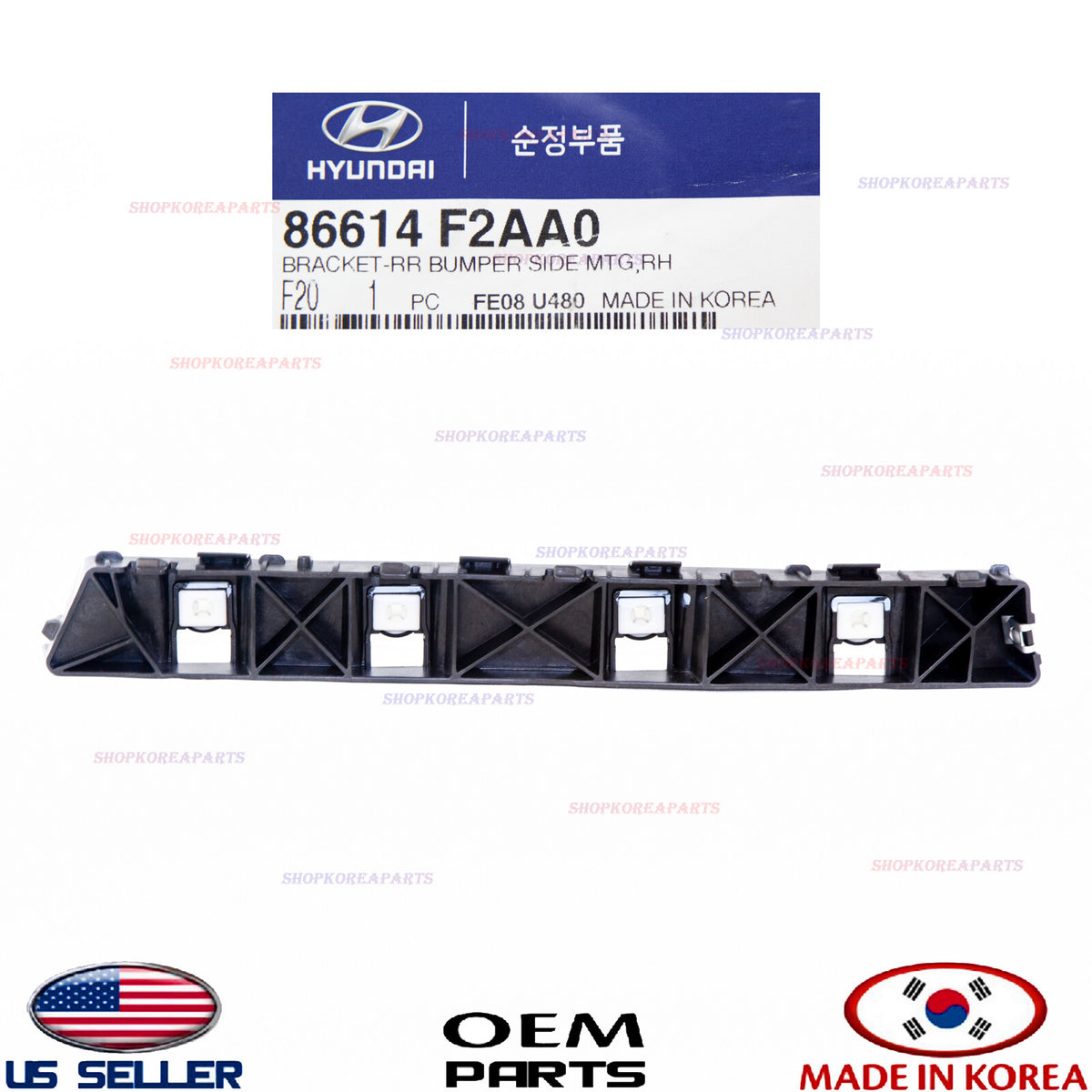 GENUINE Rear Bumper Mounting Bracket RIGHT Pass Side ⭐OEM⭐ ELANTRA Sedan 2019-20