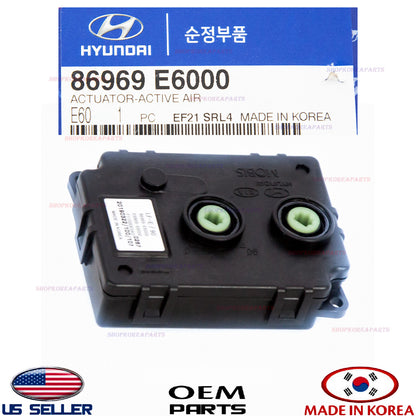 AIR DEFLECTOR ACTUATOR ACTIVE AIR GENUINE! SONATA HYBRID 2016-2017 86969E6000