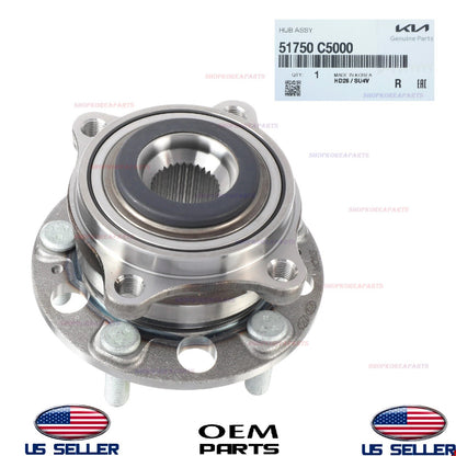 OEM Front Wheel Hub & Bearing 2015-2020 Santa Fe Sorento *See List 51750-C5000