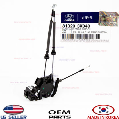 GENUINE Front Door Lock Latch Actuator Right Passenger Side OEM Elantra 2011-16