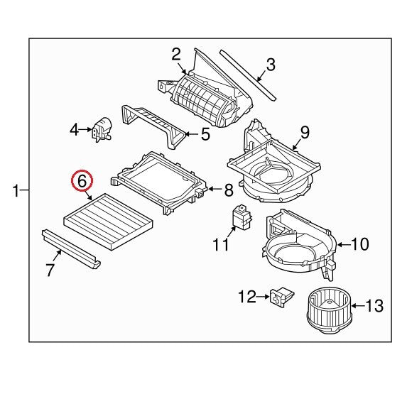 Cabin Air Filter AC Cleaner fits for 2015-2019 Sonata 2017-2019 Cadenza
