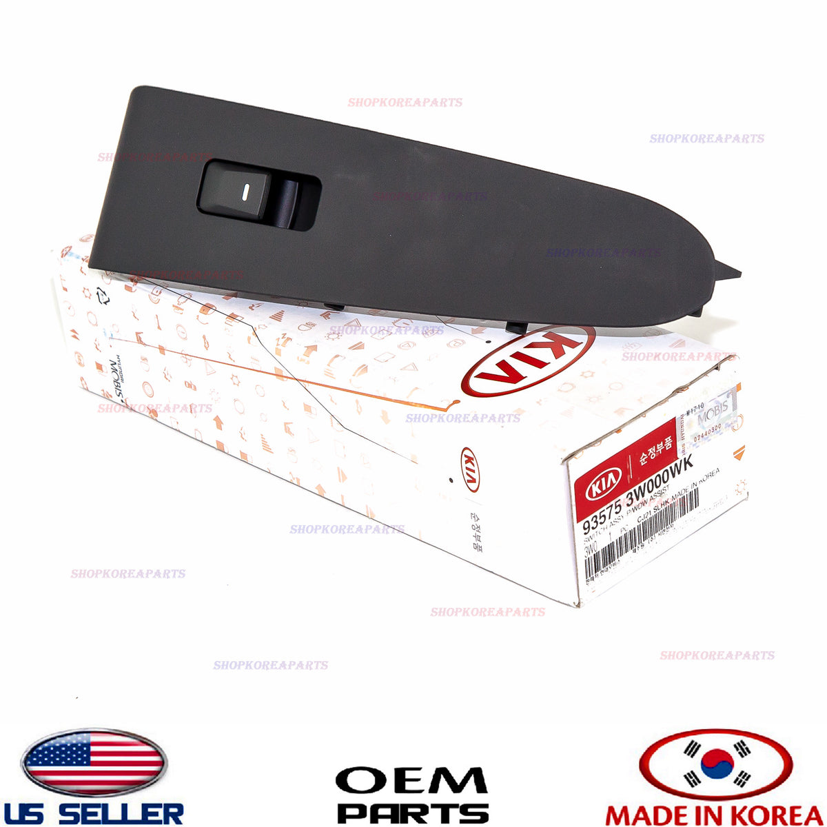 GENUINE OEM Power Window Switch Front Right Passenger Side 2011-16 Kia Sportage