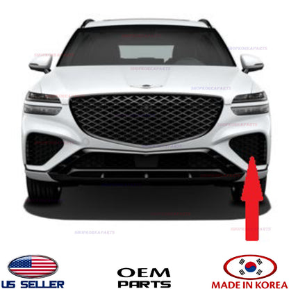 GENUINE Front Bumper Air Grille LEFT Driver Side ⭐OEM⭐ Genesis GV70 2022-2025