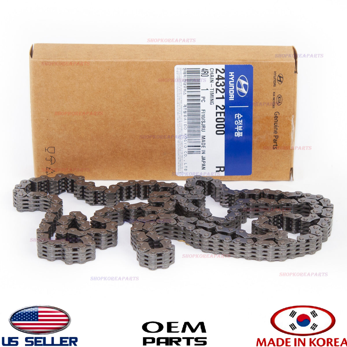 GENUINE Engine Timing Chain ⭐OEM⭐ HYUNDAI KIA *See compatibility 243212E000