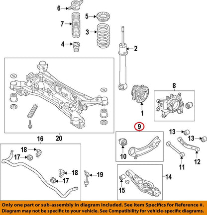GENUINE Rear-Trailing Control Arm RIGHT Passenger Side OEM KIA SORENTO 2016-2020