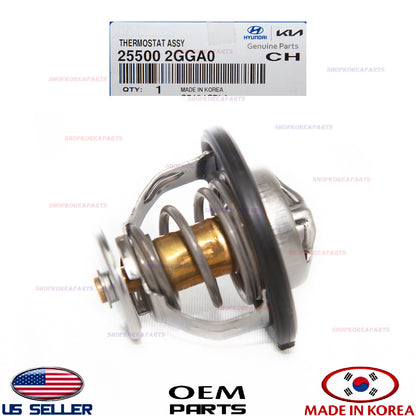 GENUINE Engine Coolant Thermostat ⭐OEM⭐ HYUNDAI KIA 2.4L *See compatibility