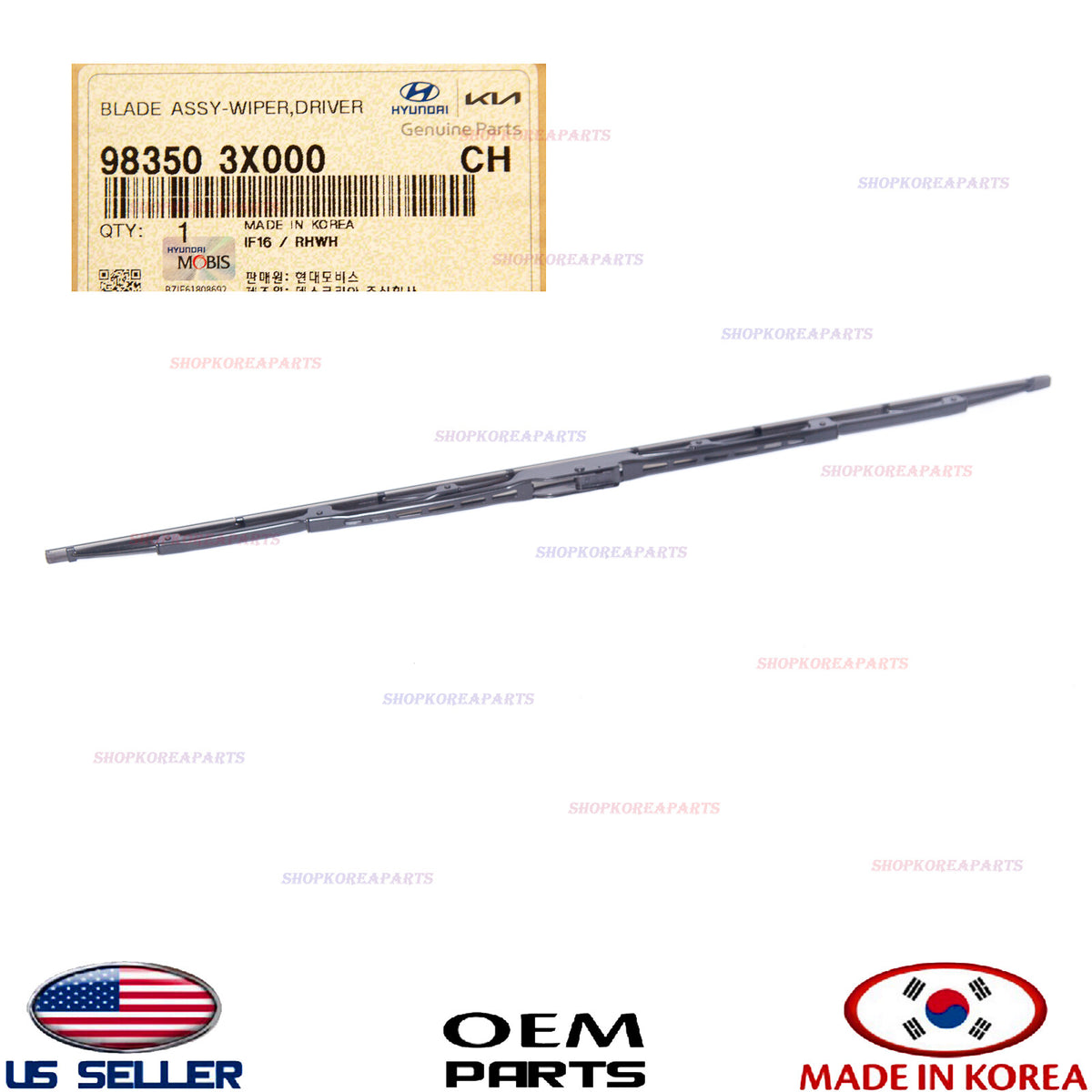 GENUINE Windshield Wiper Blade LEFT Driver Side ⭐ HYUNDAI KIA *See compatibility