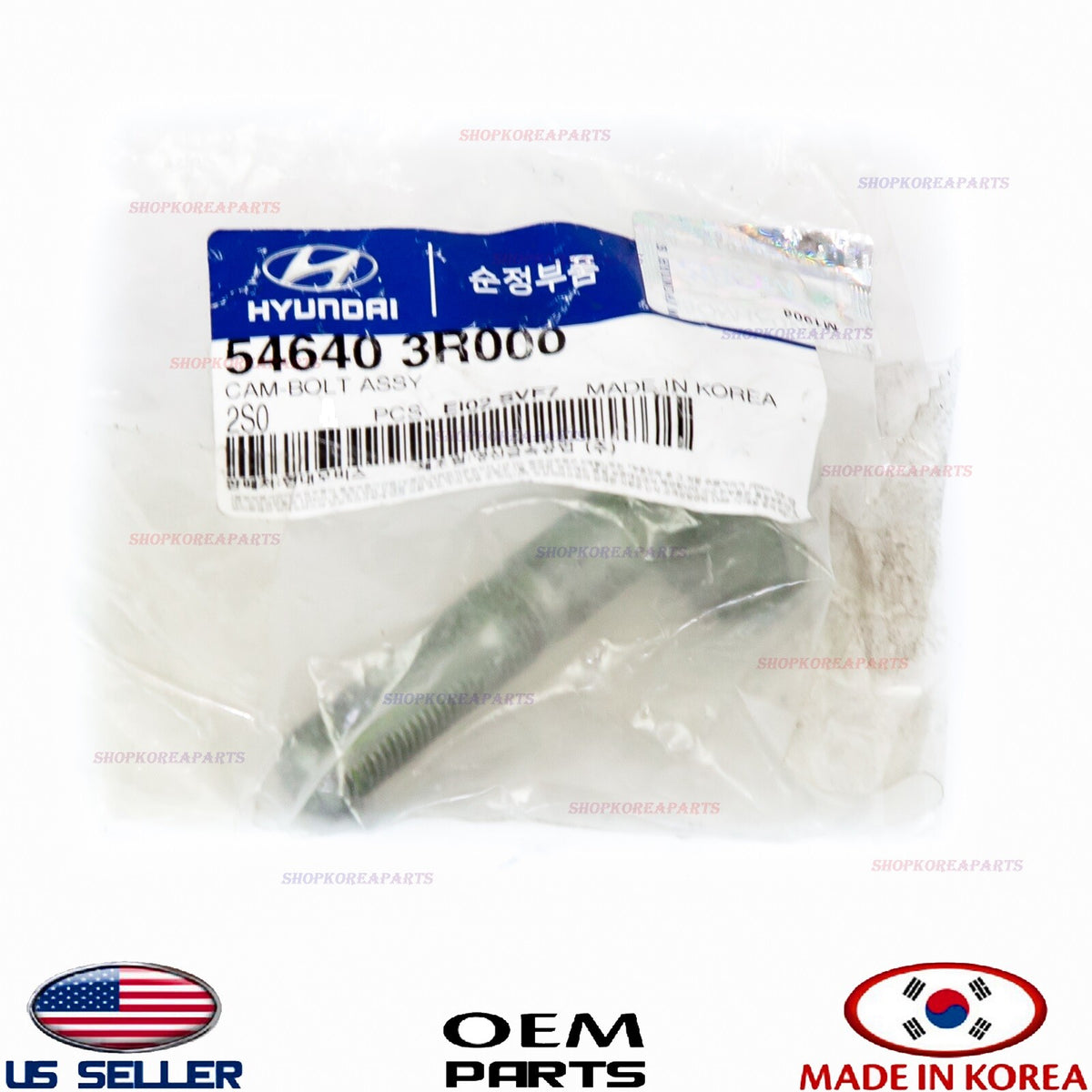 GENUINE Camber Lateral Rear Arm Adjust Bolt OEM Hyundai Kia *See Compatibility