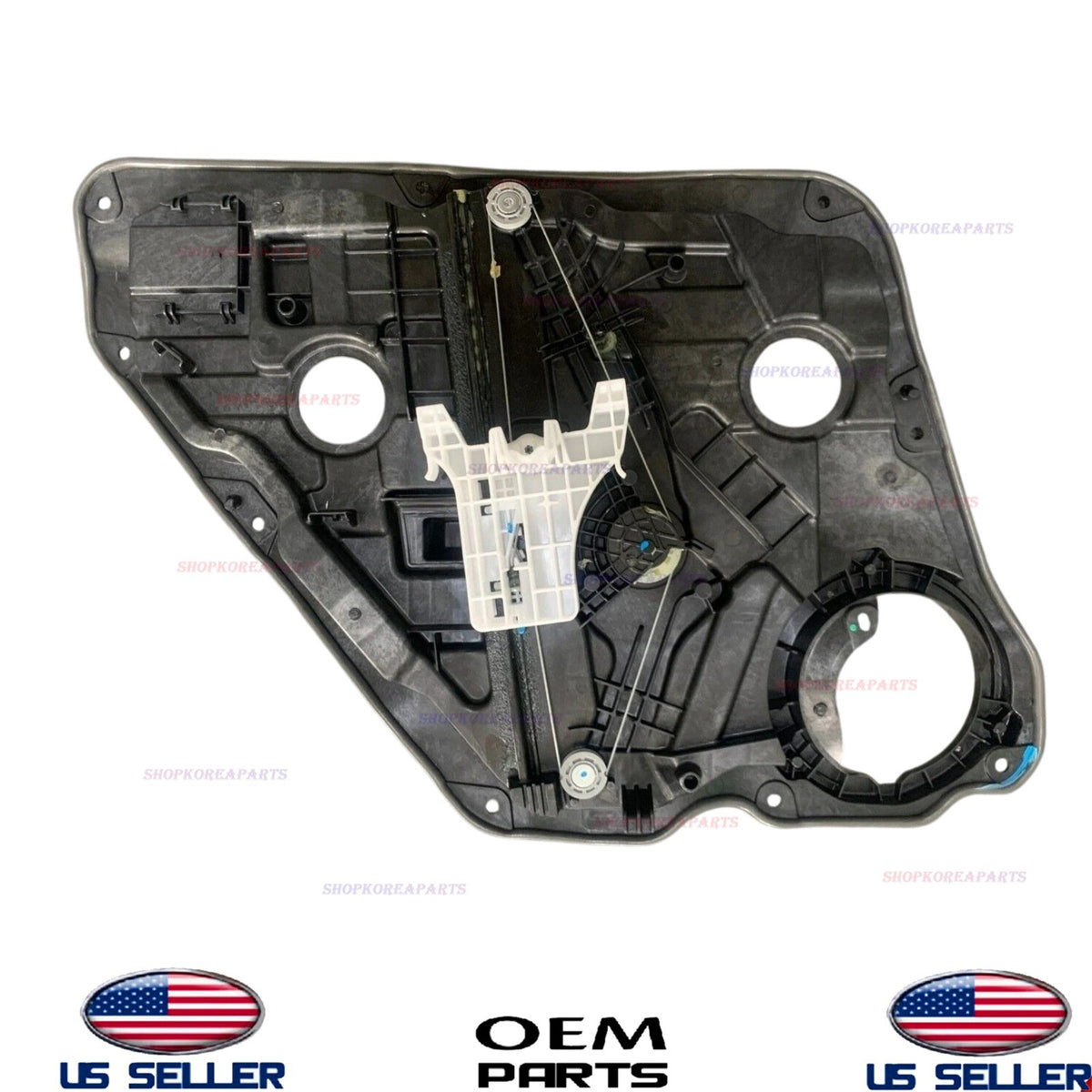 GENUINE OEM Rear LEFT Driver Side Door Window Regulator 2021-25 Hyundai Elantra