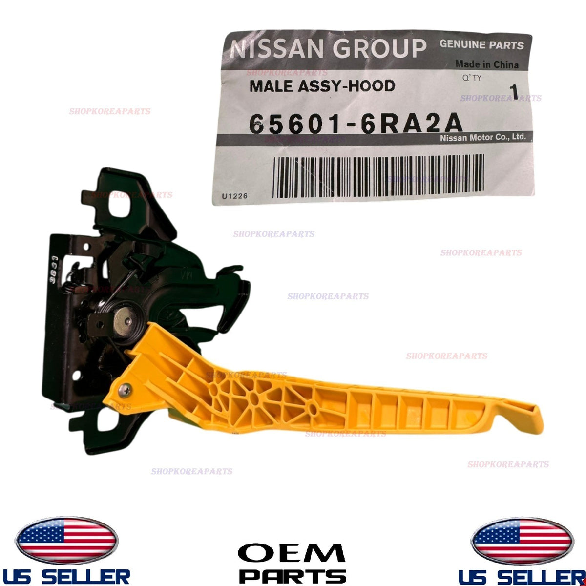 GENUINE OEM Front Hood Latch 2021-2023 Nissan Rogue 656016RA2A