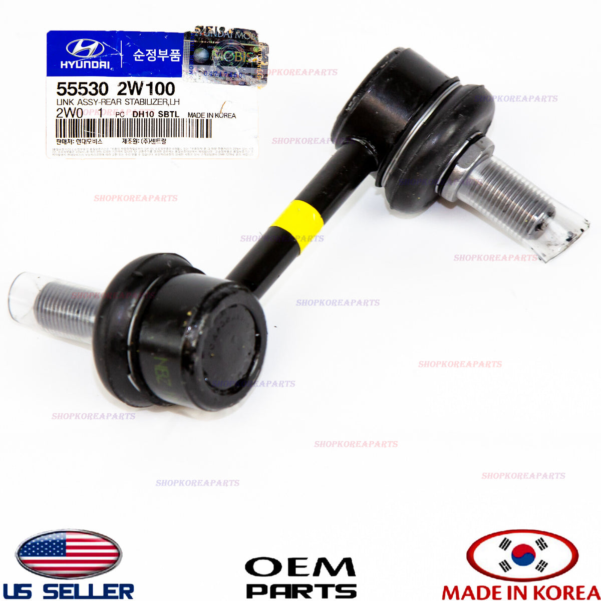 GENUINE Stabilizer Bar Link Rear Left OEM Santa Fe Kia Sorento 4WD 2013-2019