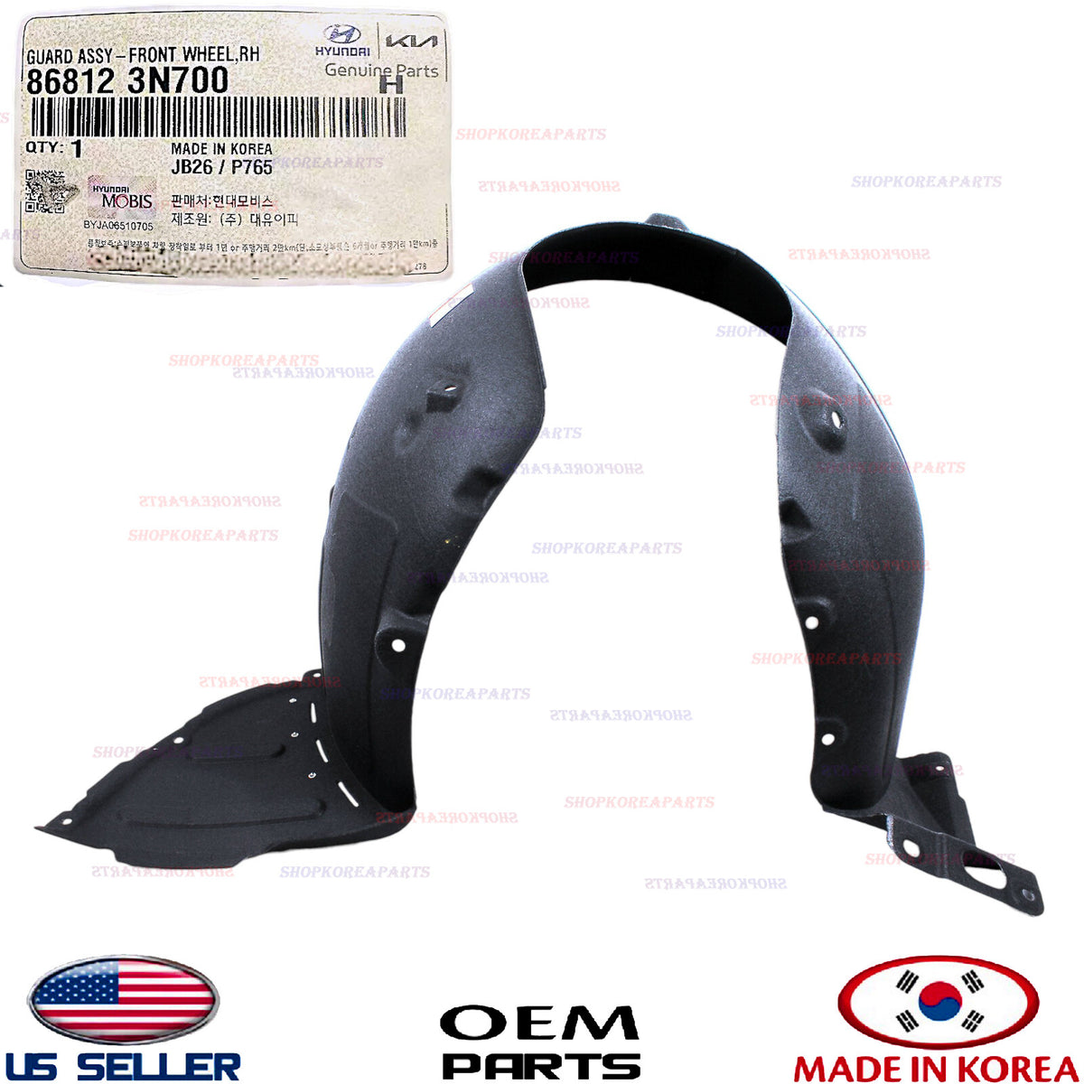 GENUINE Fender Liner Front RIGHT Passenger Side ⭐OEM⭐ Hyundai Equus 2014-2016