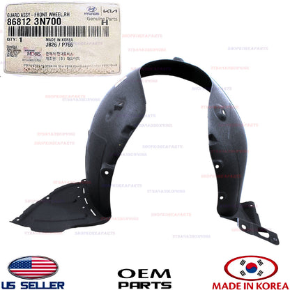 GENUINE Fender Liner Front RIGHT Passenger Side ⭐OEM⭐ Hyundai Equus 2014-2016