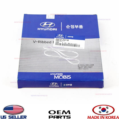 GENUINE OEM Serpentine Fan Drive Belt 2.0L 2.4L Hyundai Kia 25212-2G710