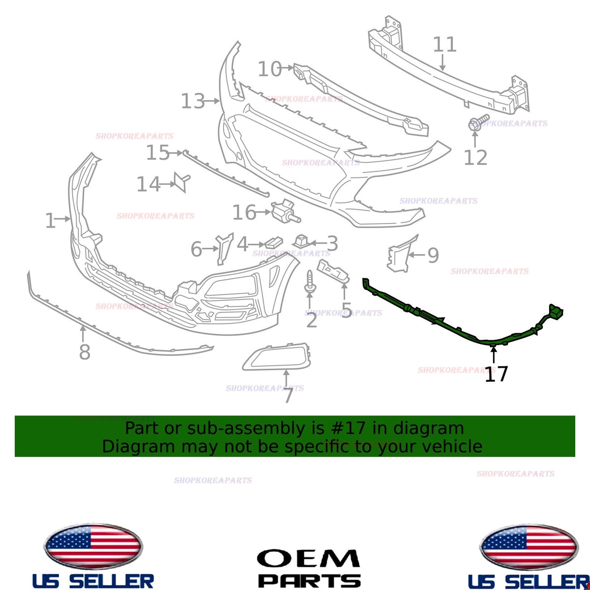GENUINE OEM Front Headlight Wiring Assy FEM 2018-2021 Hyundai Kona 91840-J9220