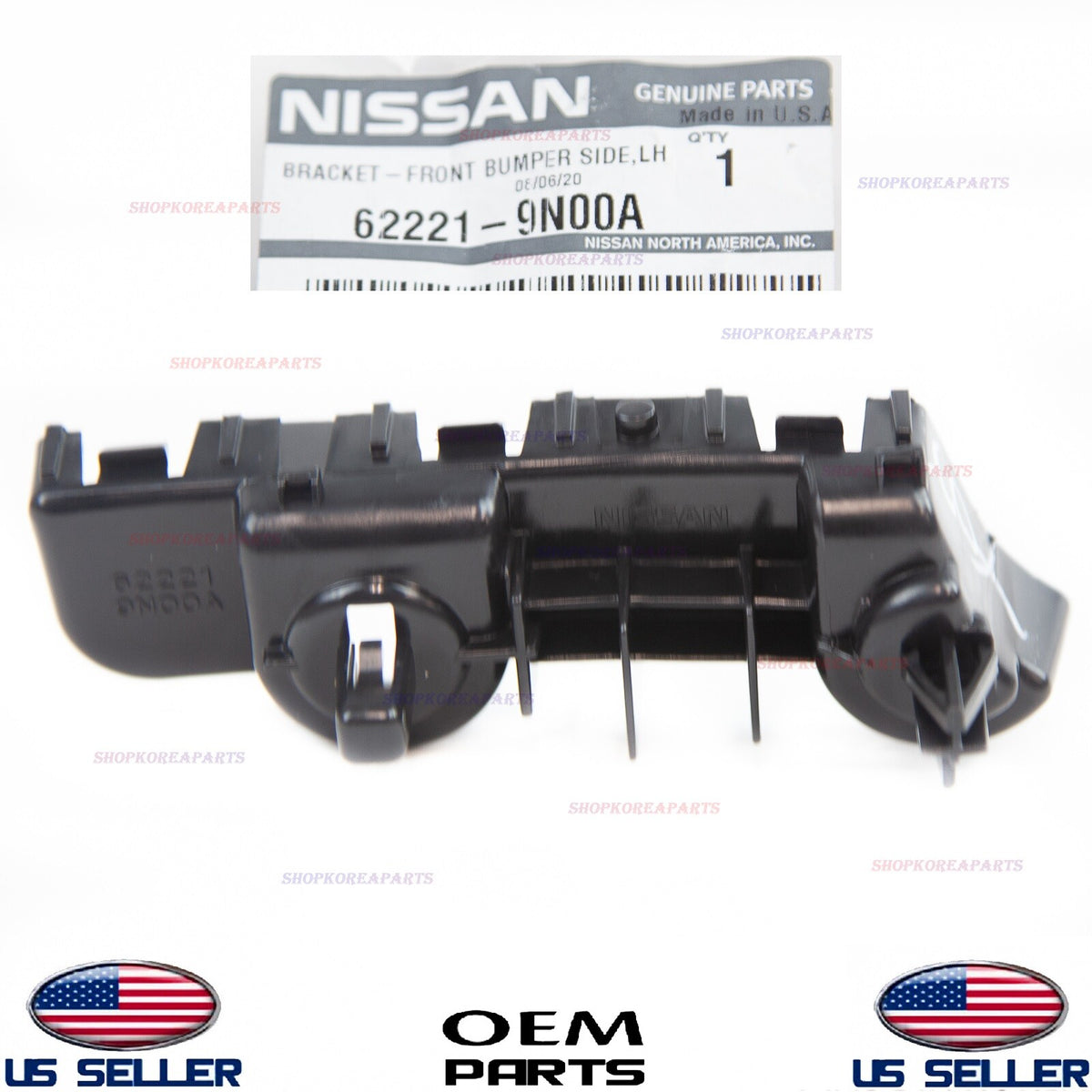 GENUINE Bumper Front Bracket Mounting Driver Side ⭐OEM⭐ NISSAN MAXIMA 2009-2014