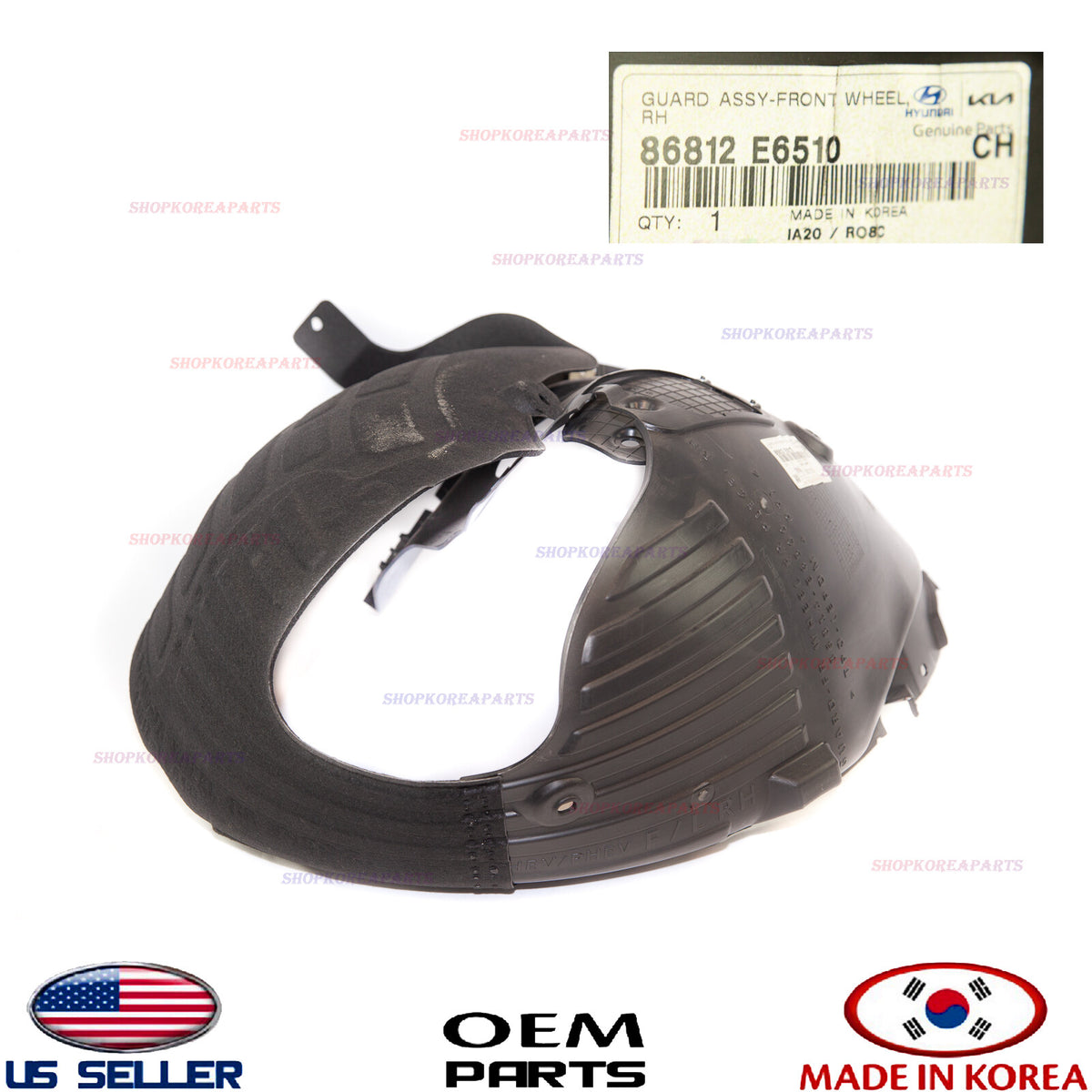 GENUINE Fender Liner Front RIGHT Passenger Side ⭐OEM⭐ Sonata Hybrid 2018-2019