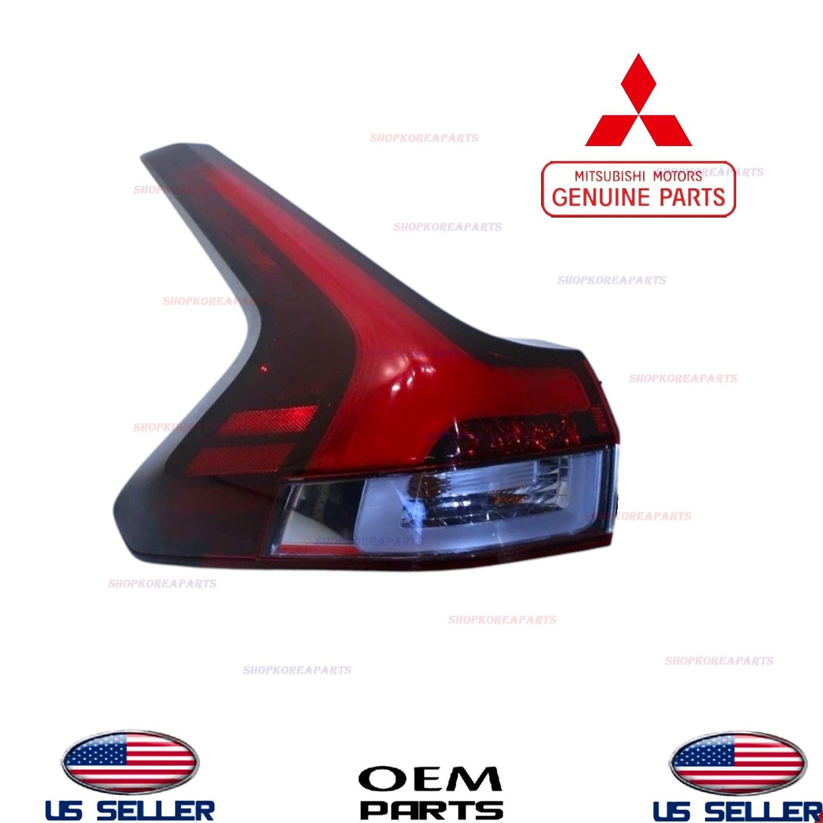 GENUINE OEM Rear LEFT Driver Side Combo Lamp 2022-2025 Mitsubishi Eclipse Cross