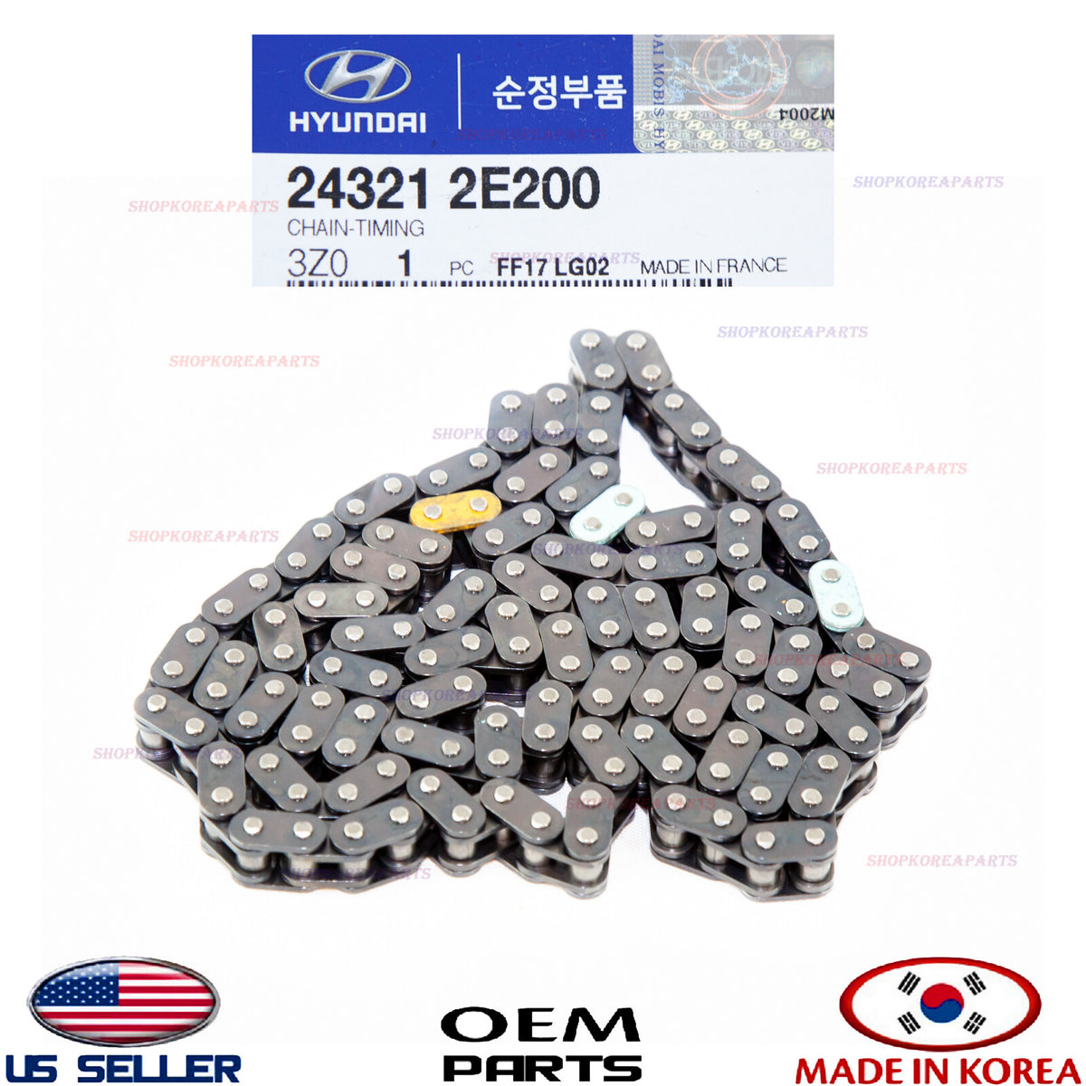 GENUINE Timing Chain 2.0L Engine ⭐OEM⭐ HYUNDAI KIA 2013-2021 *See compatibility